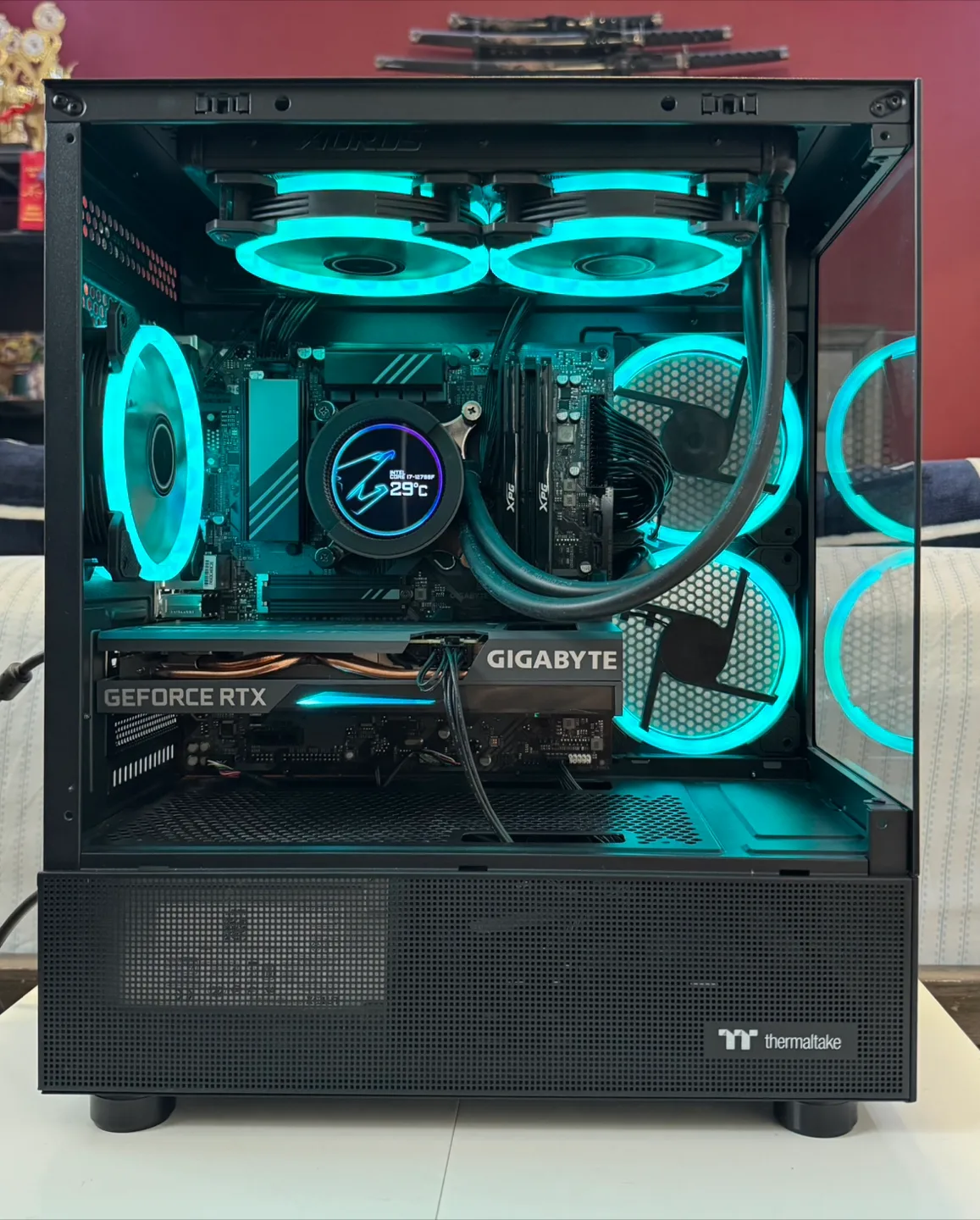 Gaming Pc (i7 12700F + RTX 3060 12gb + 32gb DDR5) image indicator(4)