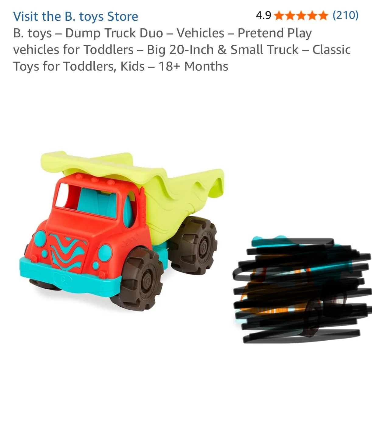 B. Toys Dump Truck Duo - Toy Trucks image indicator(6)