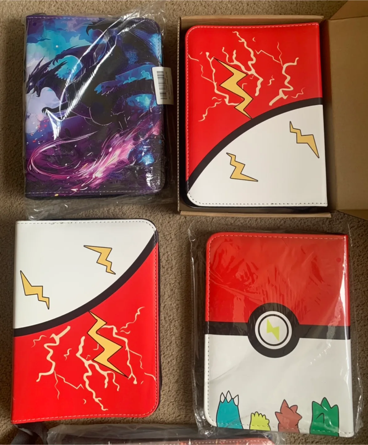Pokémon Trading Card Binder Lot - New! thumbnail