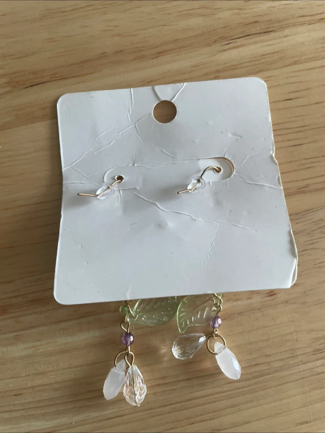 Floral Dangle Earrings - New image indicator(2)