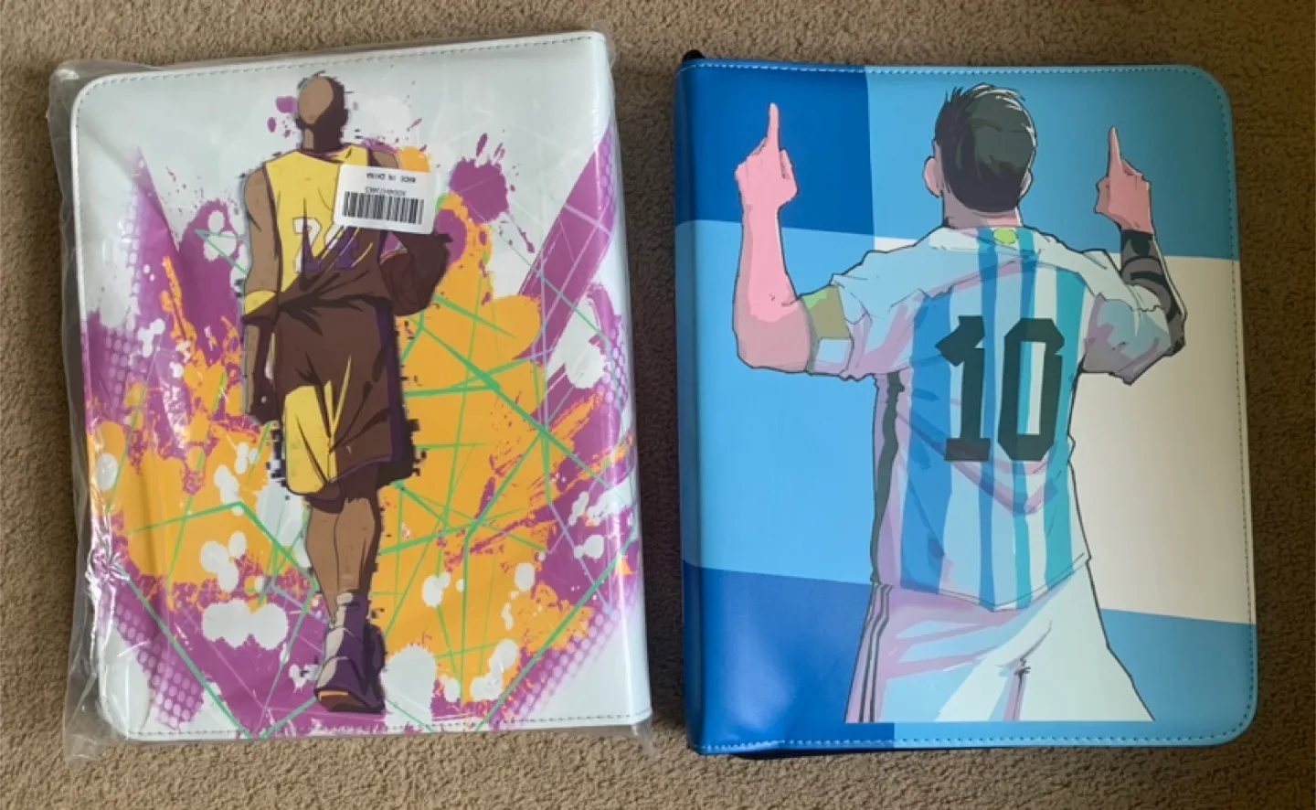 Kobe Bryant & Messi Card Binder thumbnail