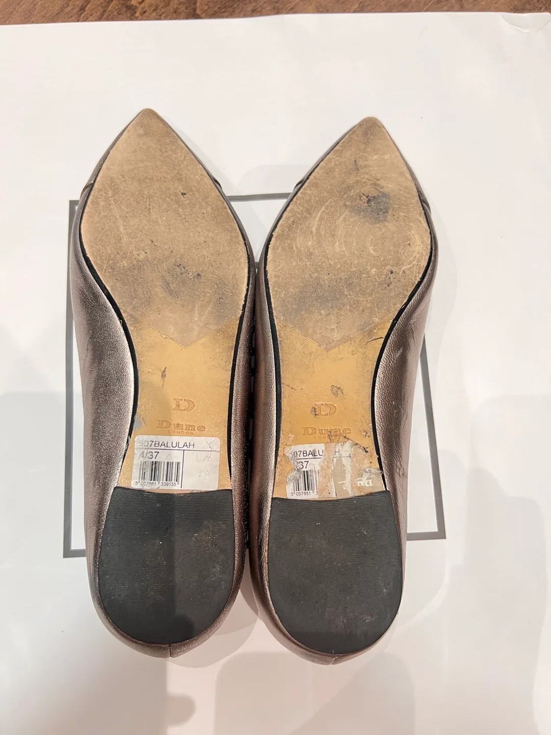 Dune London Embellished Pointed Flats- EUR37 image indicator(6)