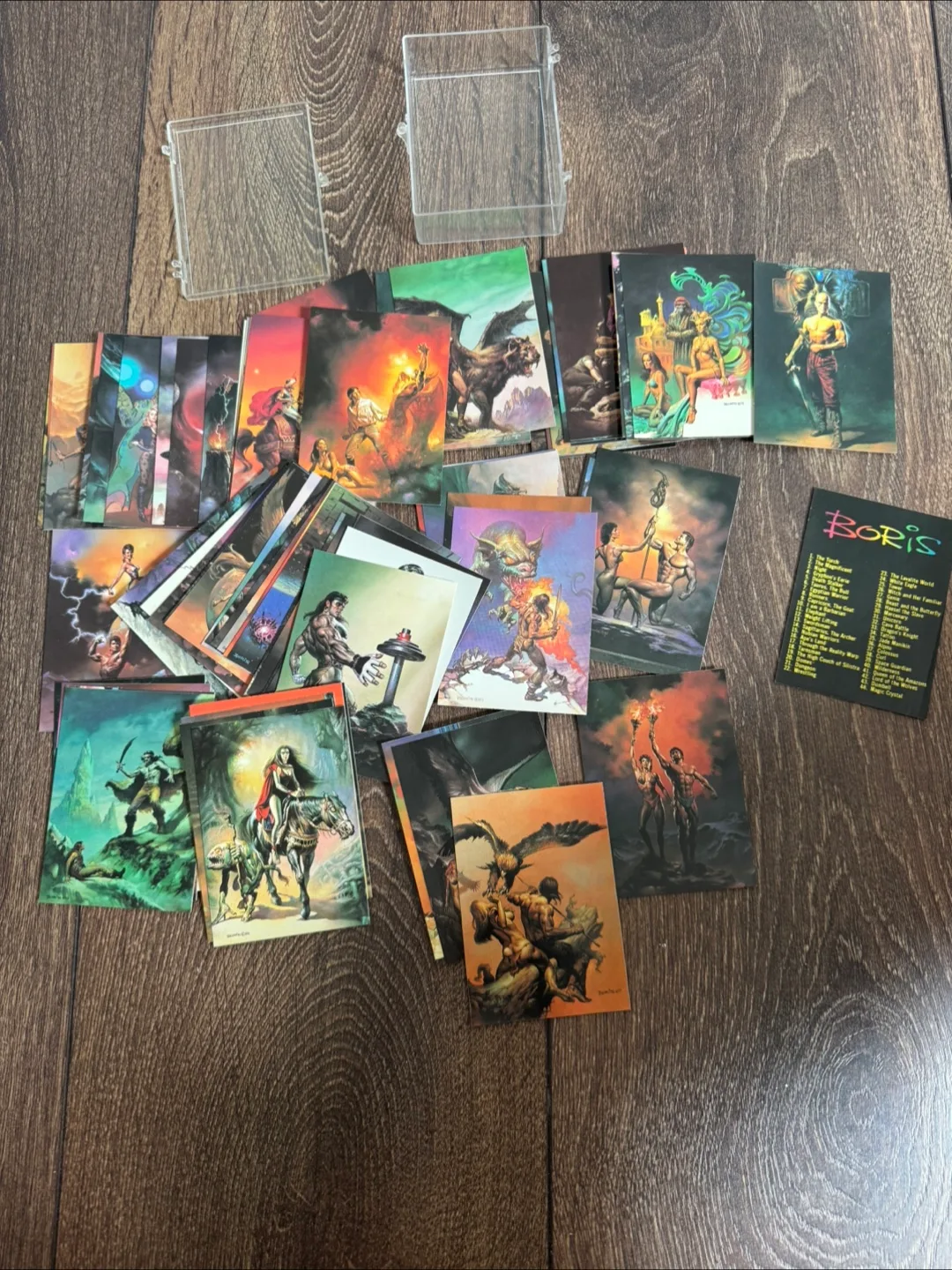 🔥 Boris Vallejo Fantasy Art Cards – Vintage Collector’s Set! 🔥 thumbnail