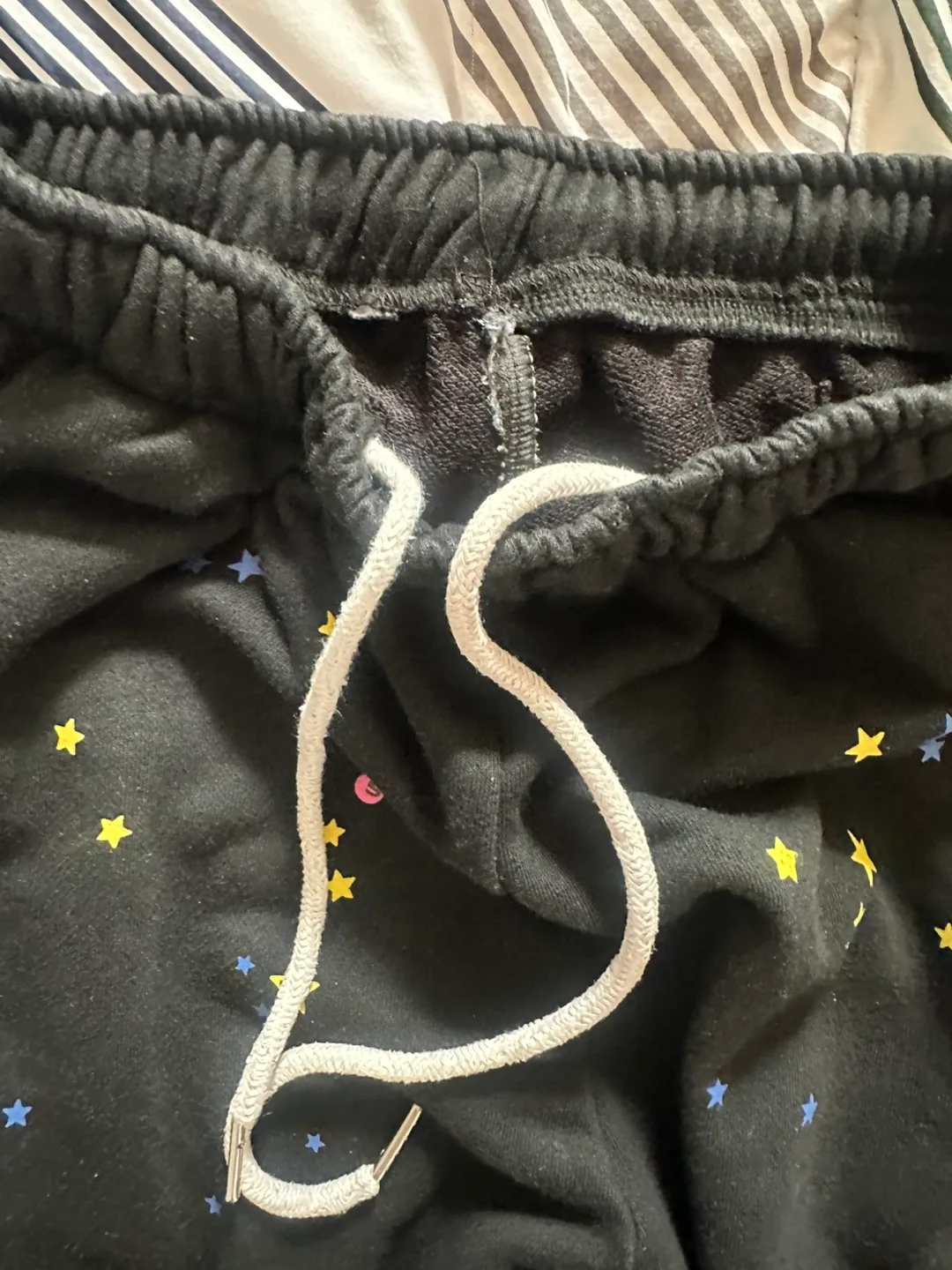 Spider Worldwide Black Sweatpants image indicator(2)