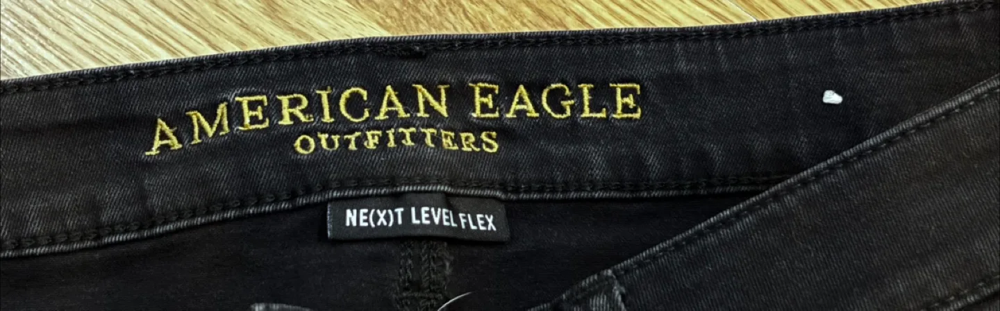 American Eagle NE(X)T Level Flex Denim Shorts - Size 34❤️ image indicator(2)