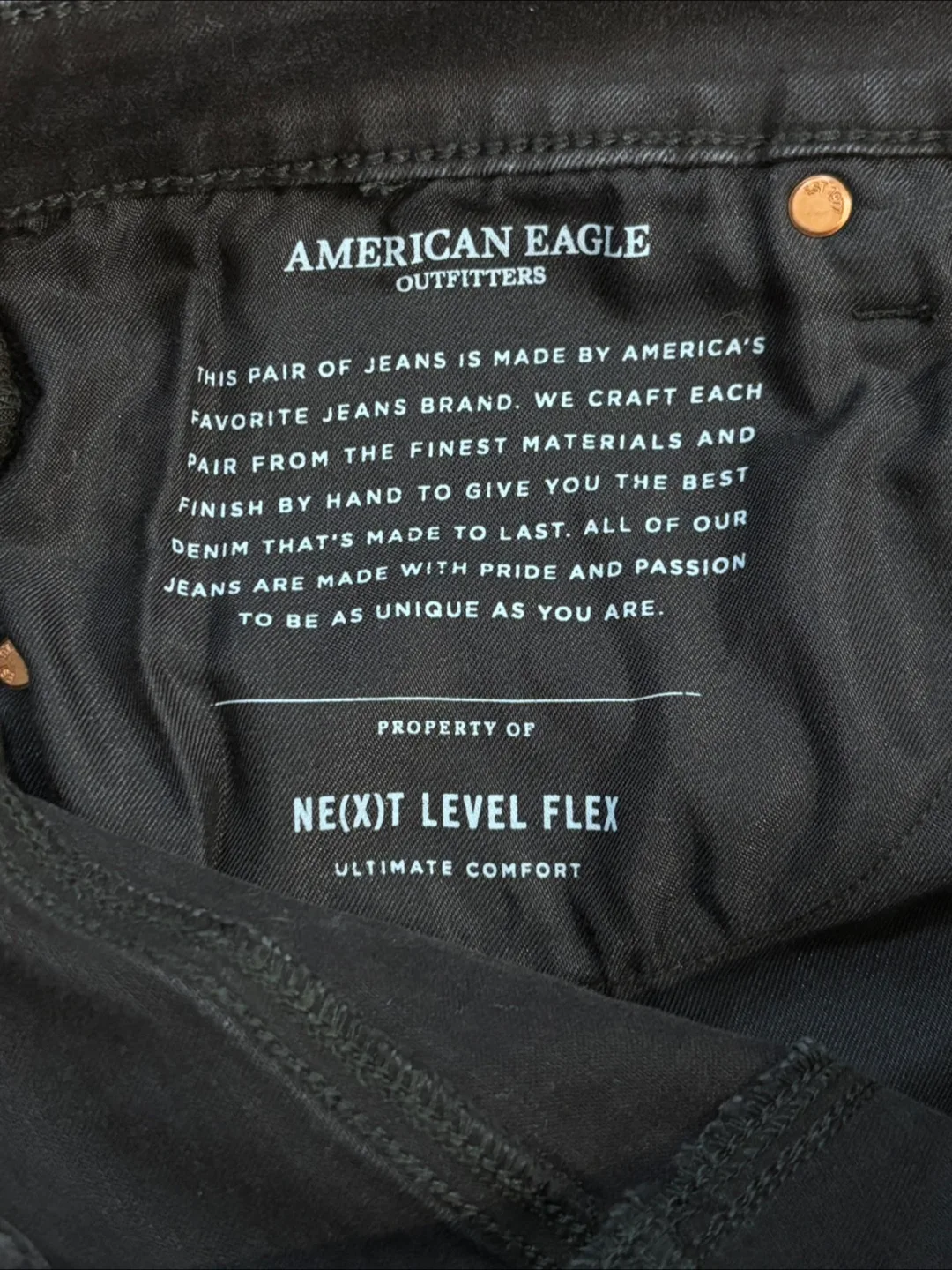 American Eagle NE(X)T Level Flex Denim Shorts - Size 34❤️ image indicator(4)