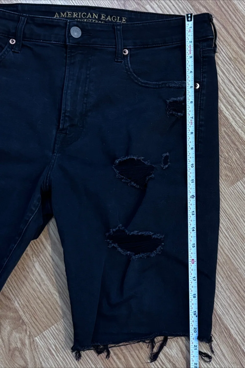 American Eagle NE(X)T Level Flex Denim Shorts - Size 34❤️ image indicator(7)
