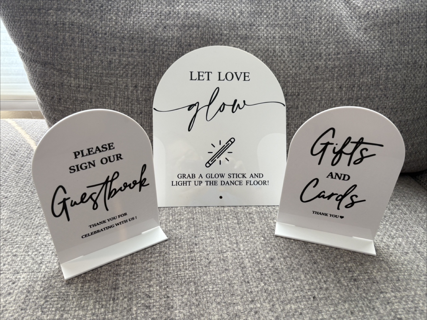Wedding Decor Signs
