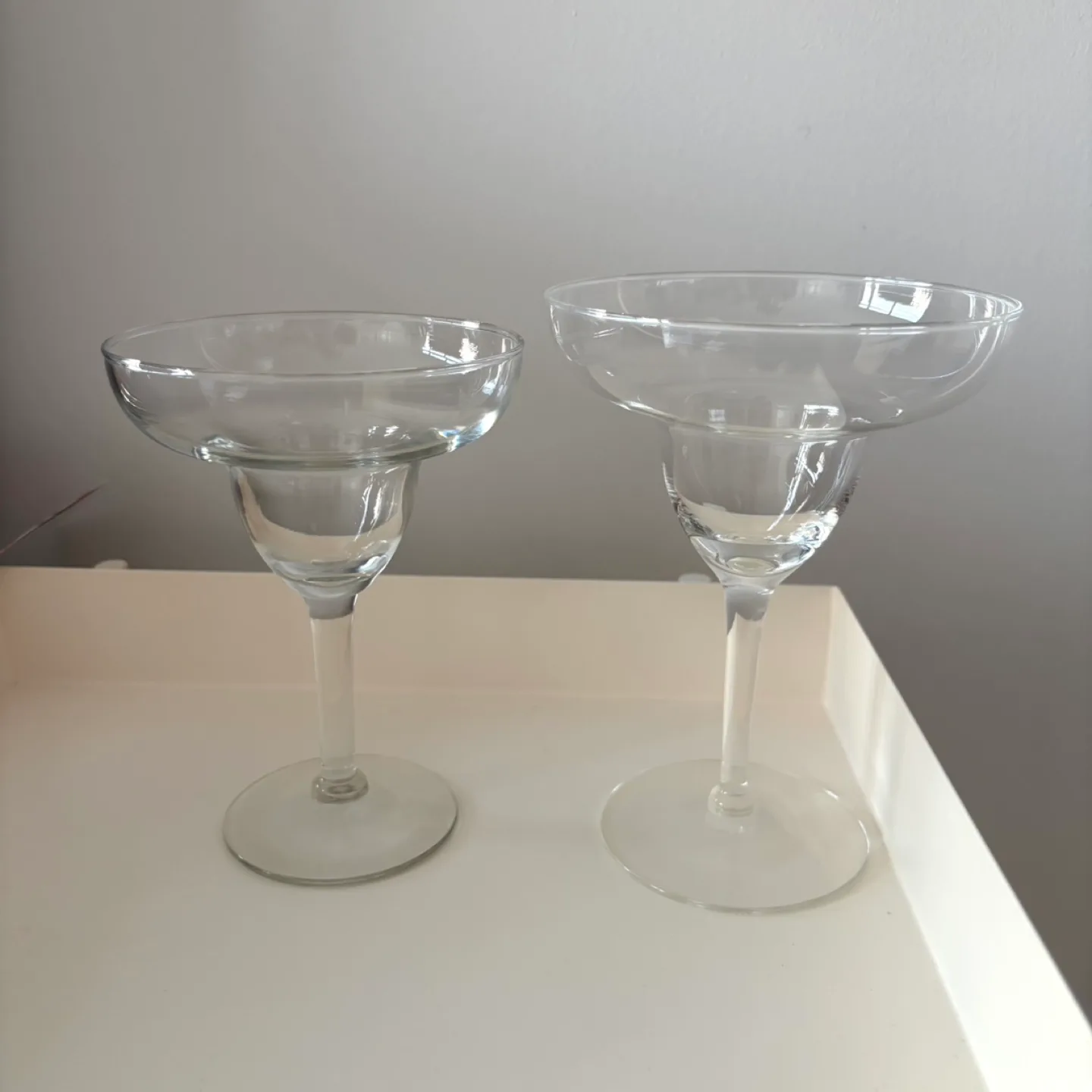 Margarita Glasses - Set of 2 (big & small) thumbnail