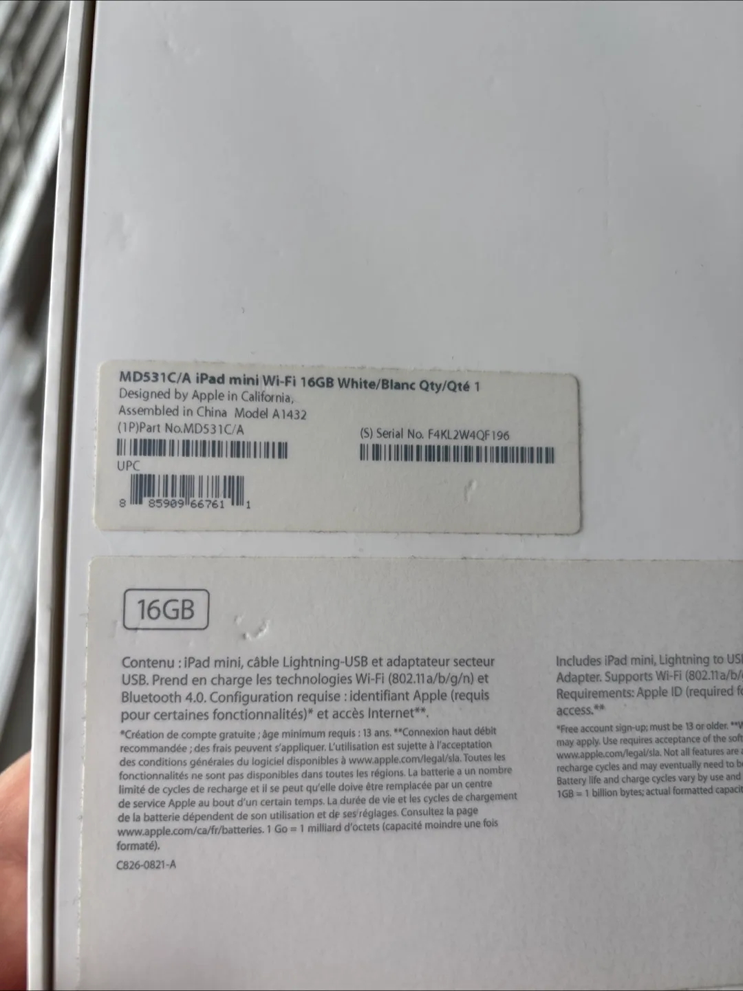 iPad Mini - Includes Box image indicator(3)