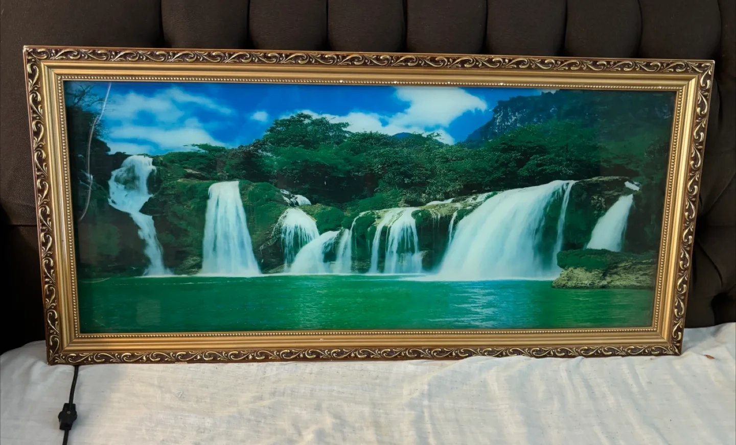 Waterfall LED Lighted Wall Art with sounds thumbnail
