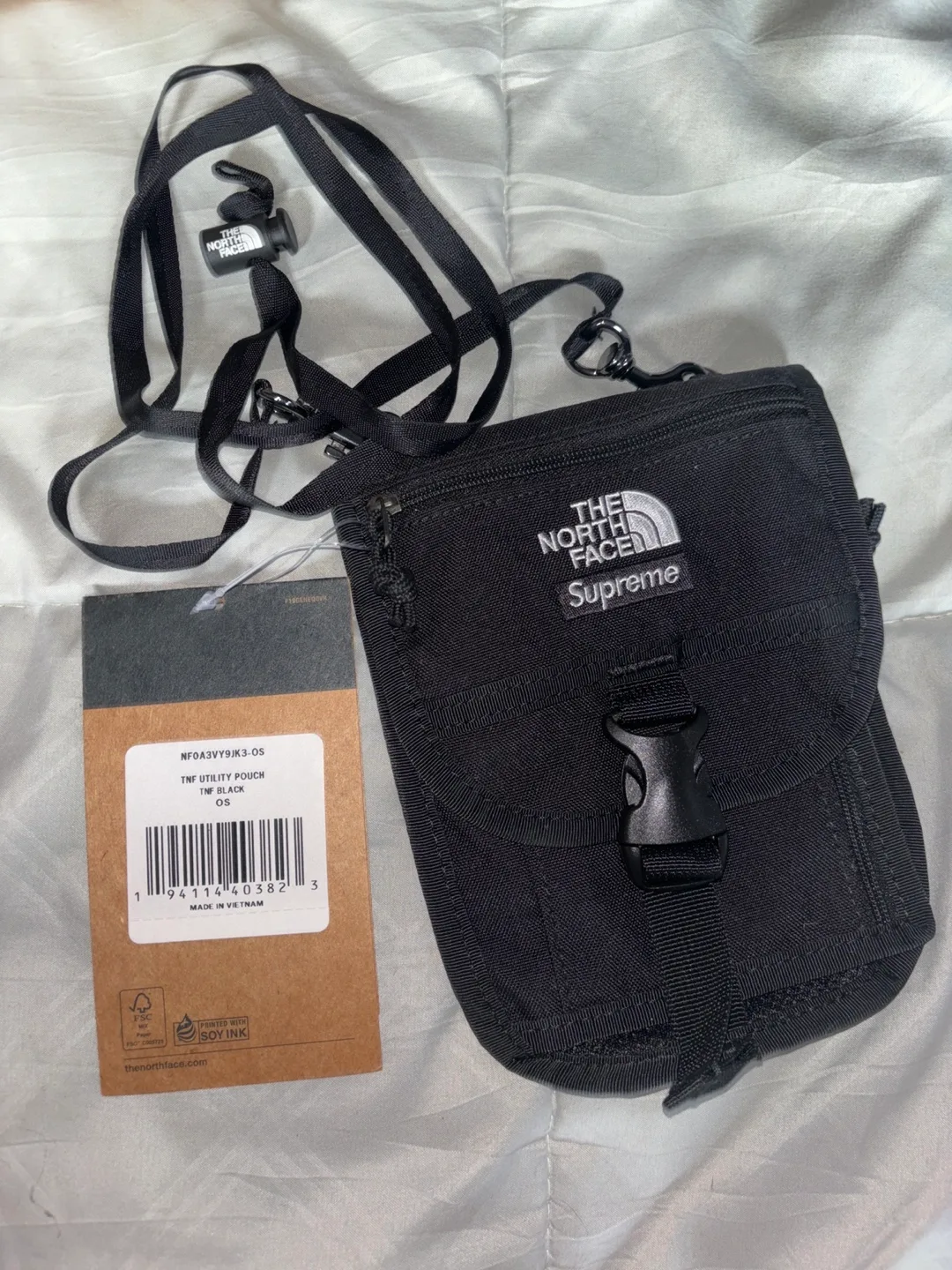 The North Face Supreme Utility Pouch - Black thumbnail