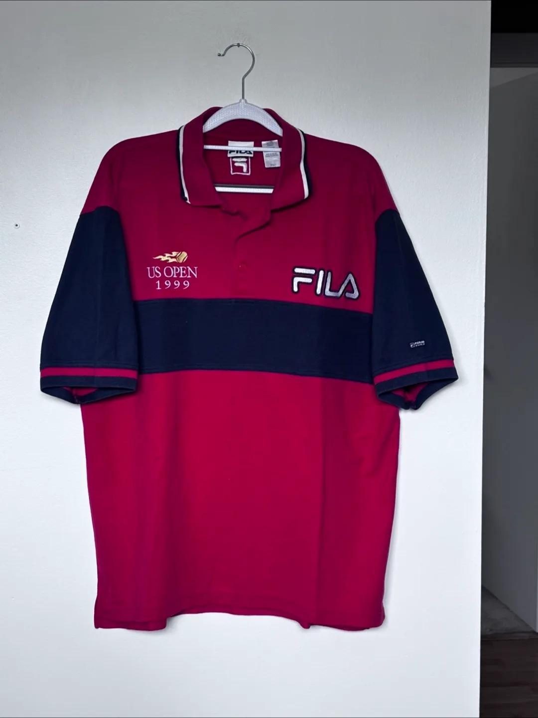 Vintage Fila US Open 1999 Polo Shirt (large) thumbnail
