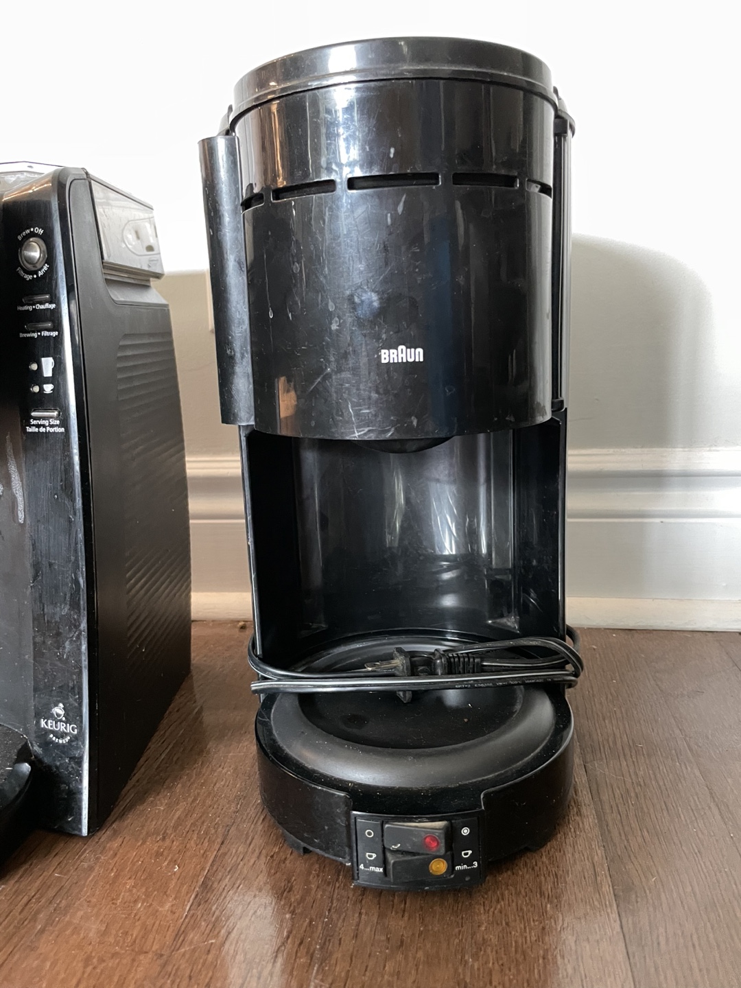 Braun Black Coffee Maker