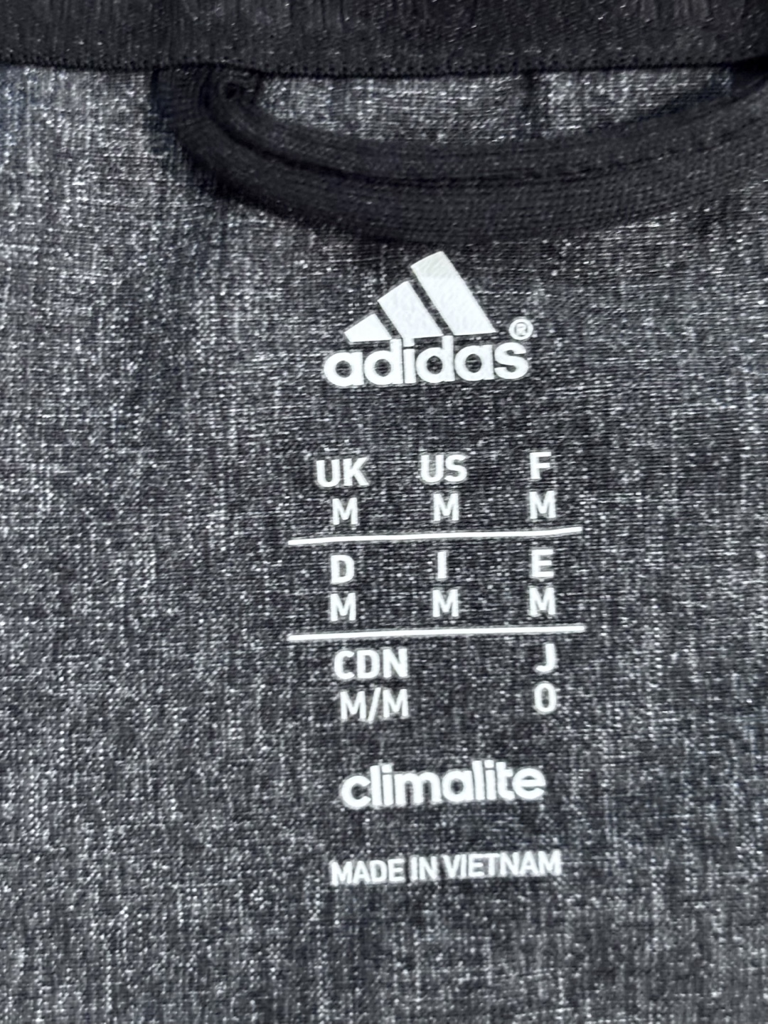 Adidas Climalite Grey Sleeveless Hoodie - Size M - photo 5