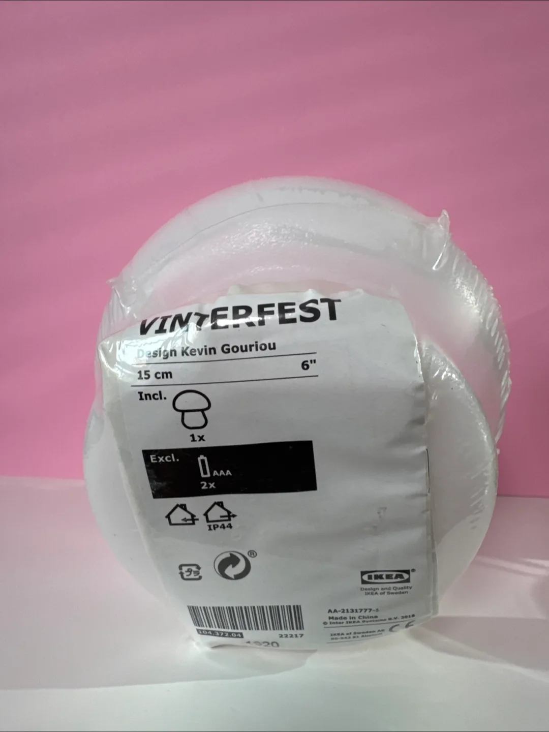 New IKEA VINTERFEST Mushroom Decoration image indicator(4)