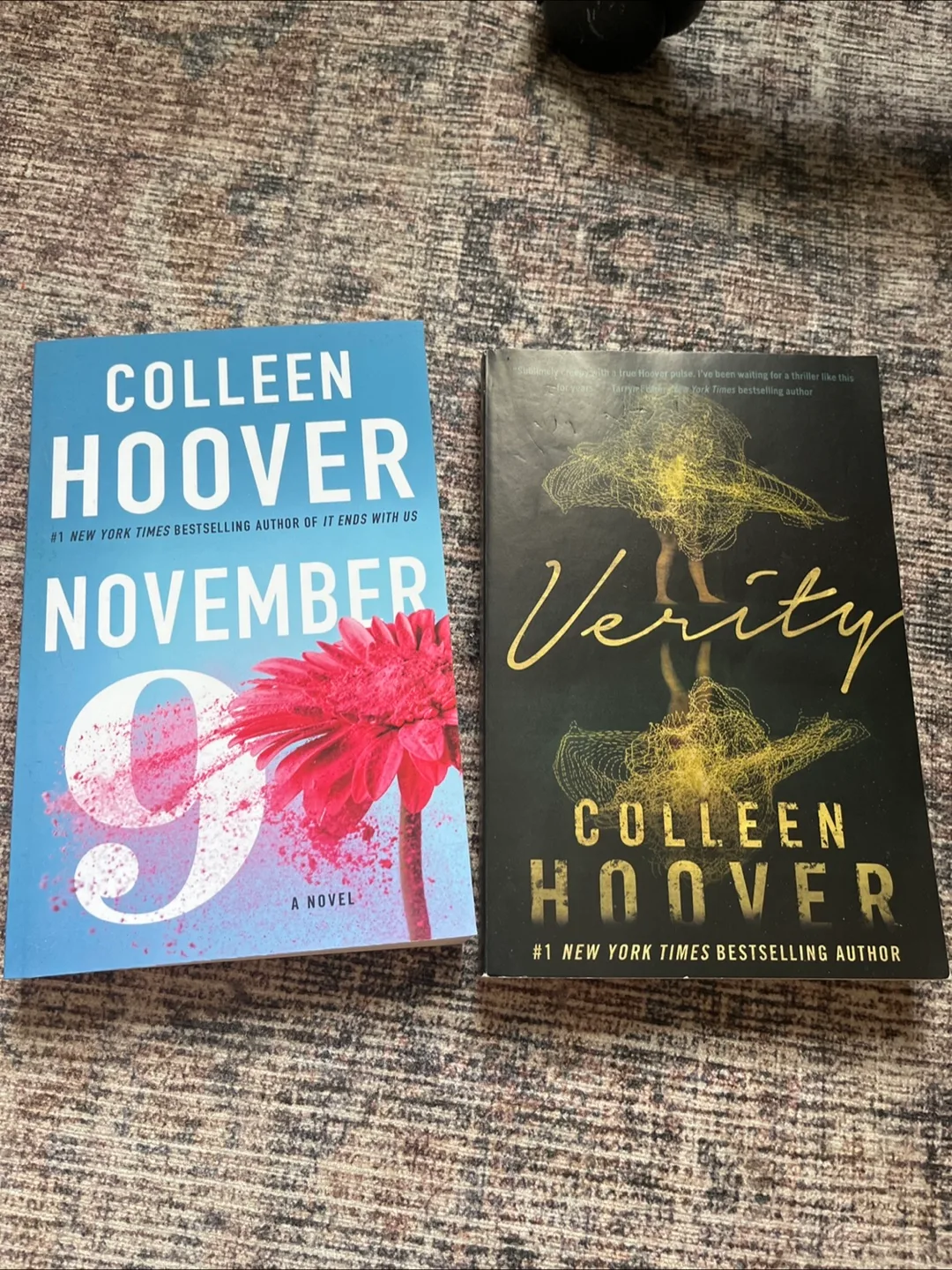 🧡Colleen Hoover 'November 9' & 'Verity' Novels thumbnail