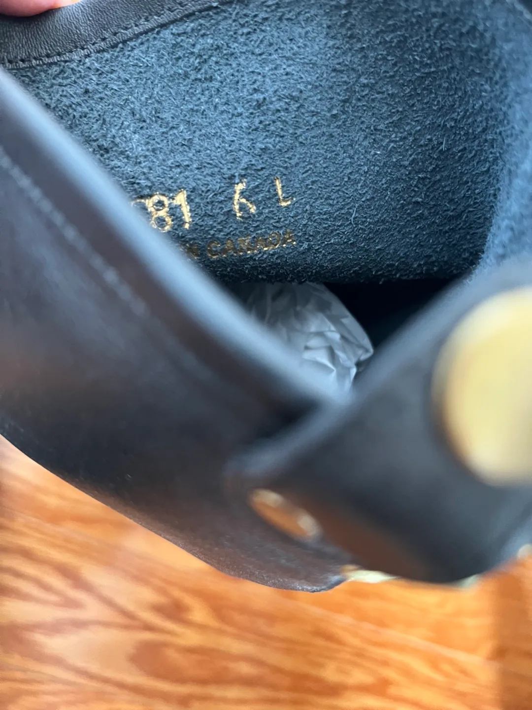 Roots Black Leather Riding Boots- Like New- Size 6 image indicator(6)