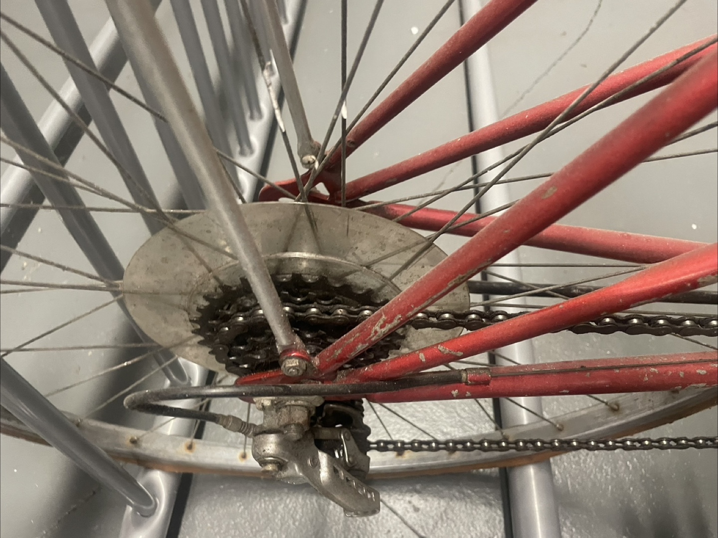 Vintage Red Road Bike - 10 Speed - photo 2