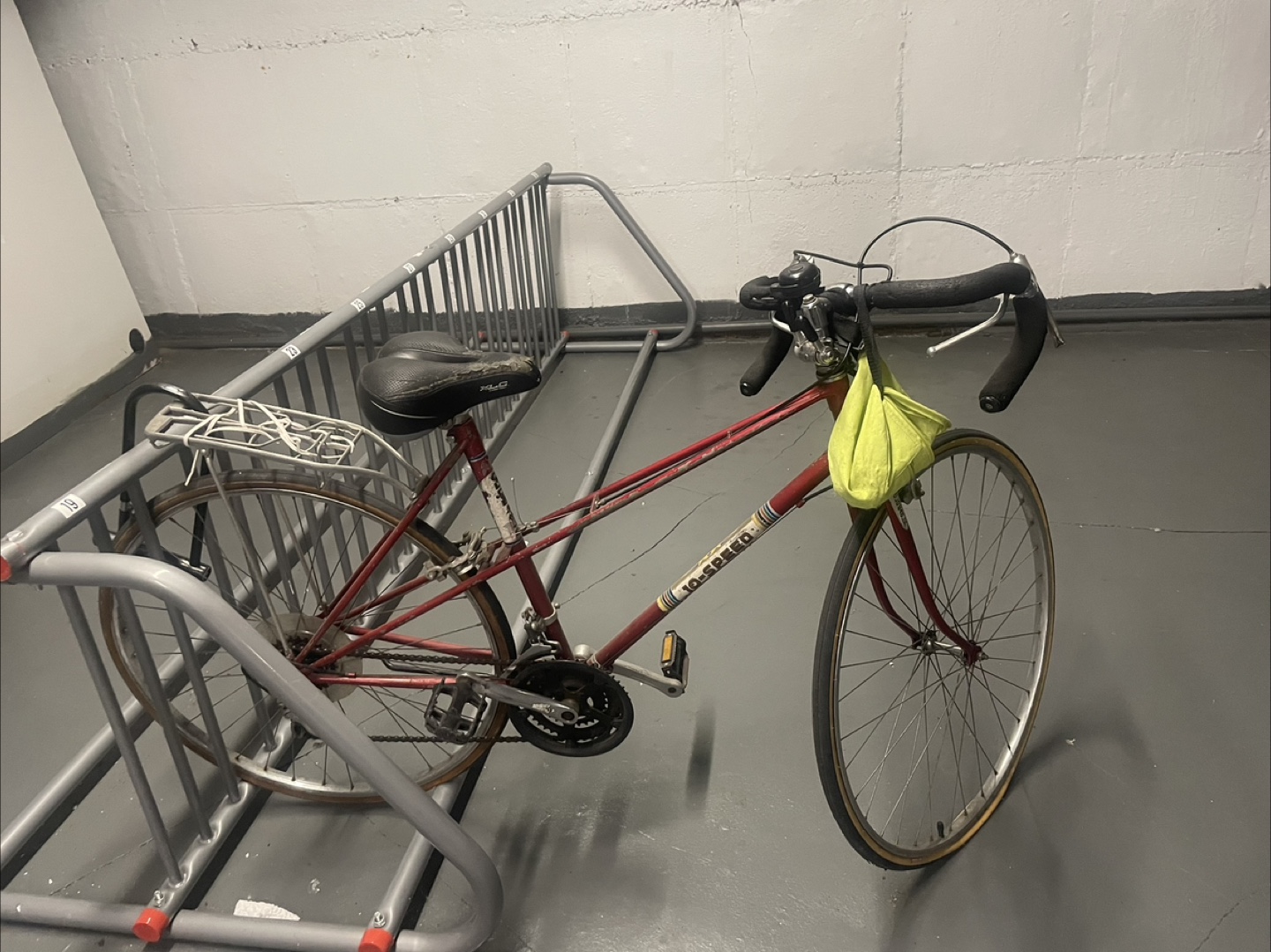 Vintage Red Road Bike - 10 Speed