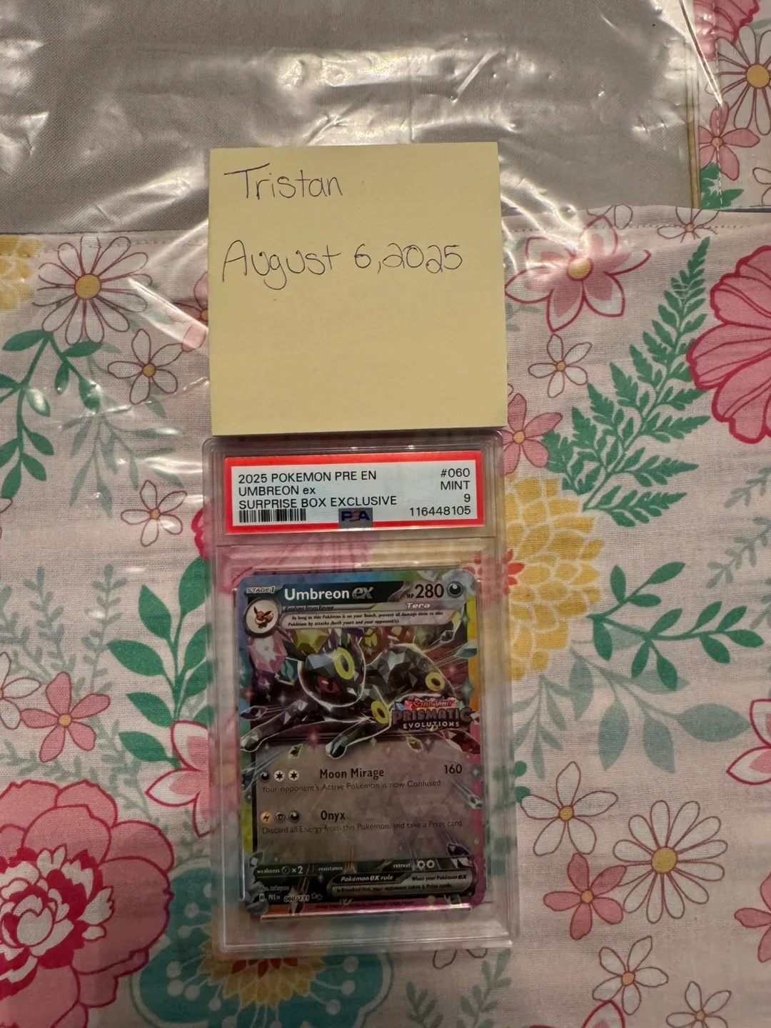 Umbreon ex 60 -PSA9 thumbnail