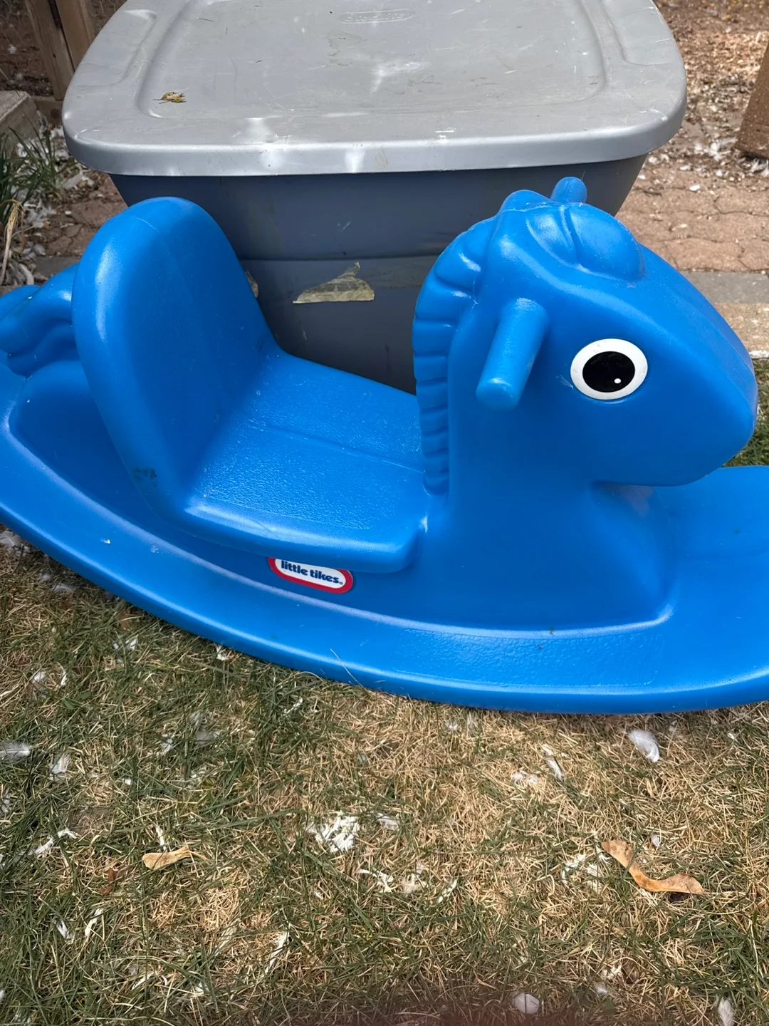 Little Tikes Blue Rocking Horse thumbnail