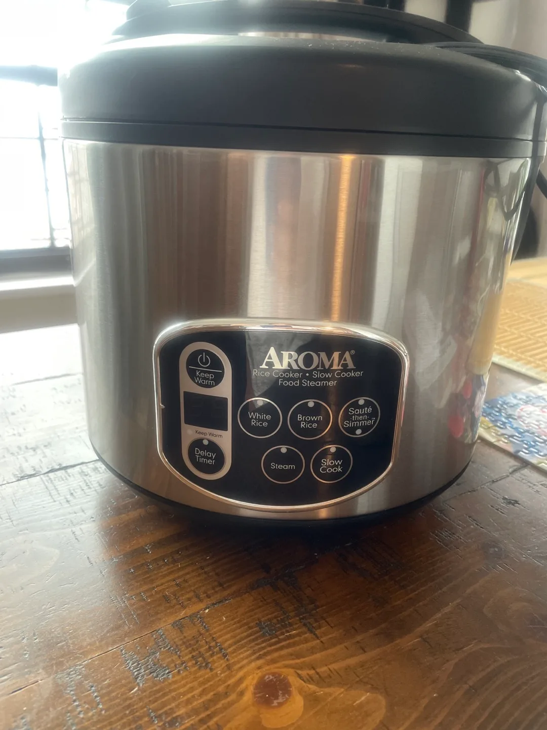 Aroma Rice Cooker and Food Steamer image indicator(2)