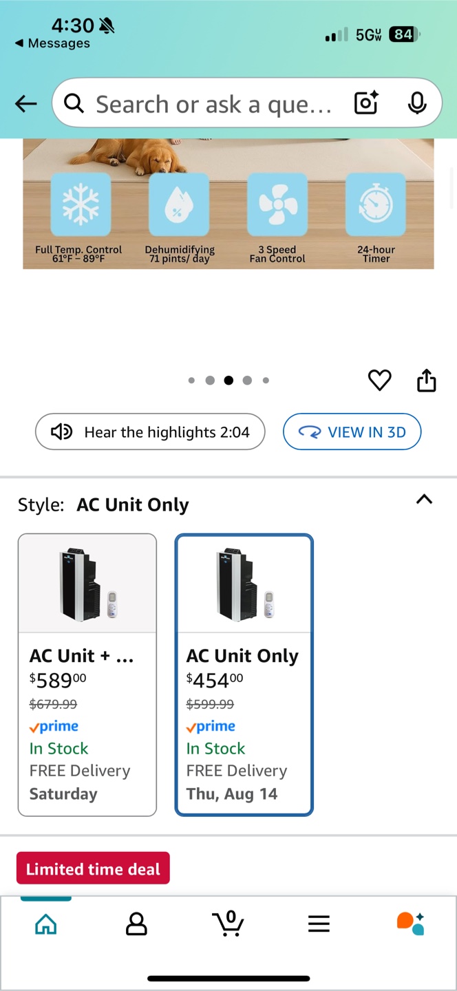 Whynter ARC-14S Portable Air Conditioner - Like New! - photo 5