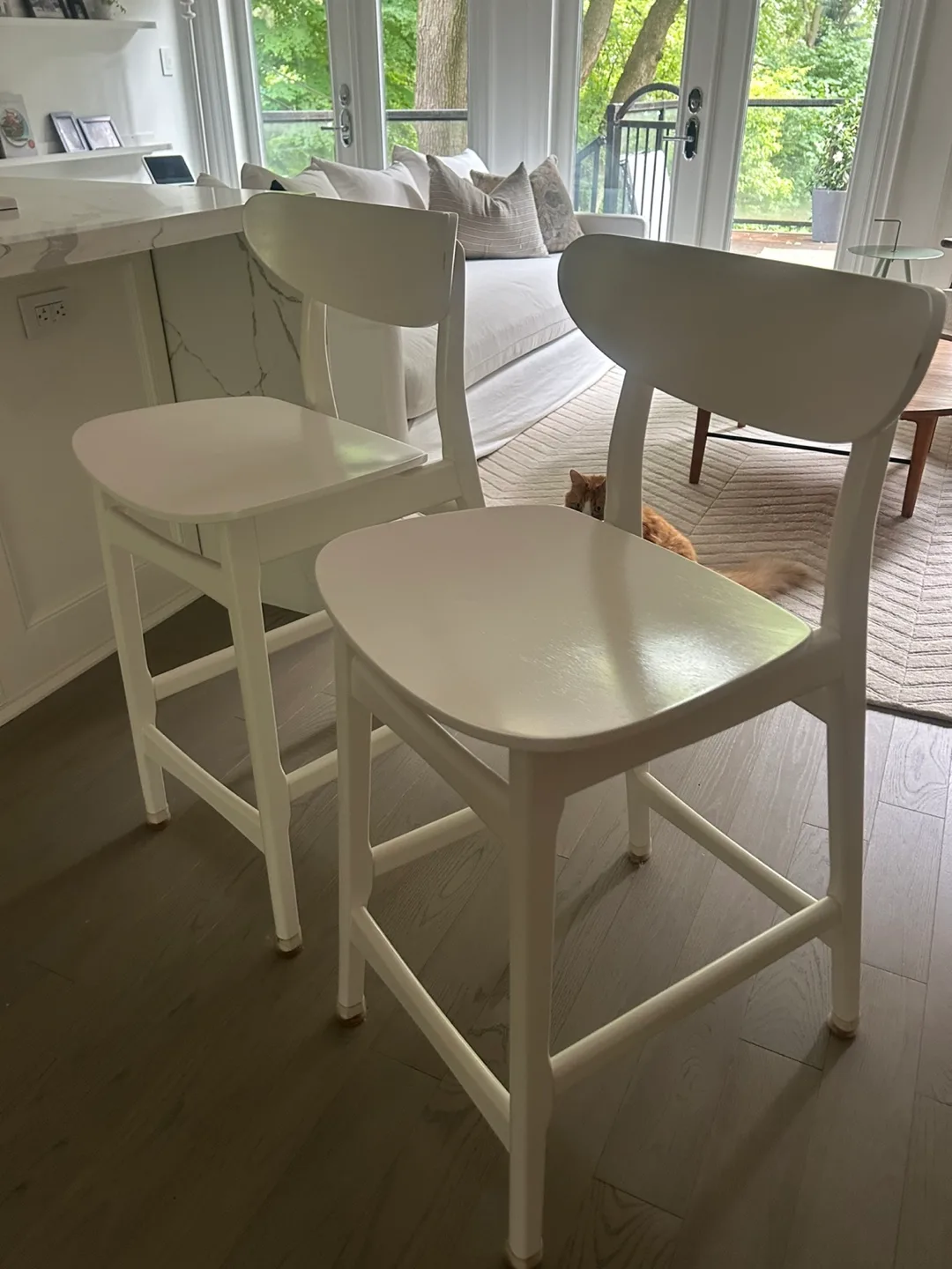 West elm Classic Cafe bar stools - Set of 2