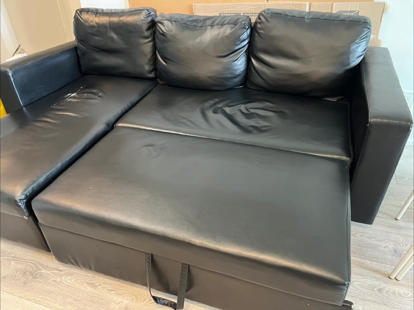 Sofa Bed Leather thumbnail