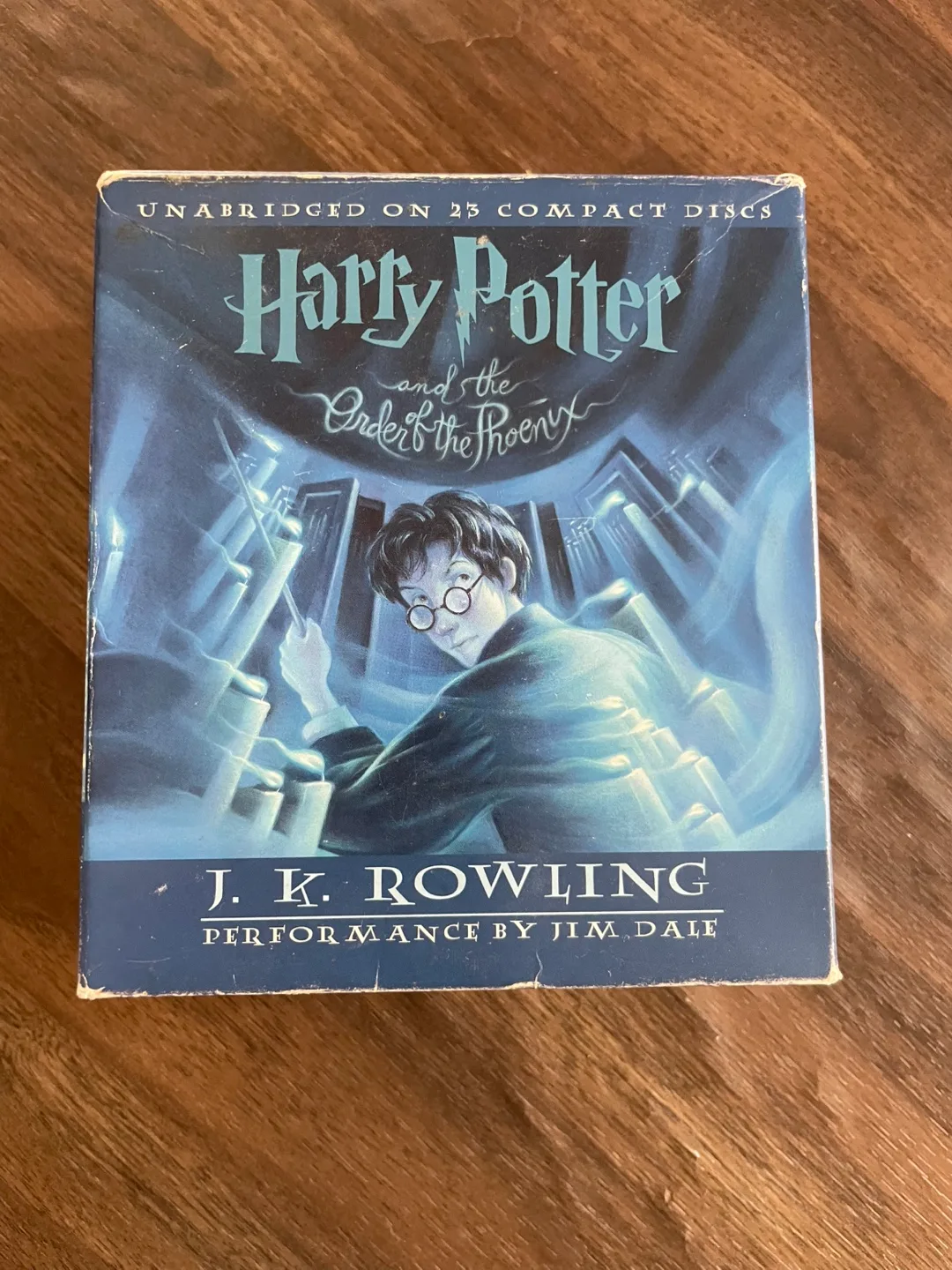Harry Potter Order of the Phoenix Audiobook CDs thumbnail