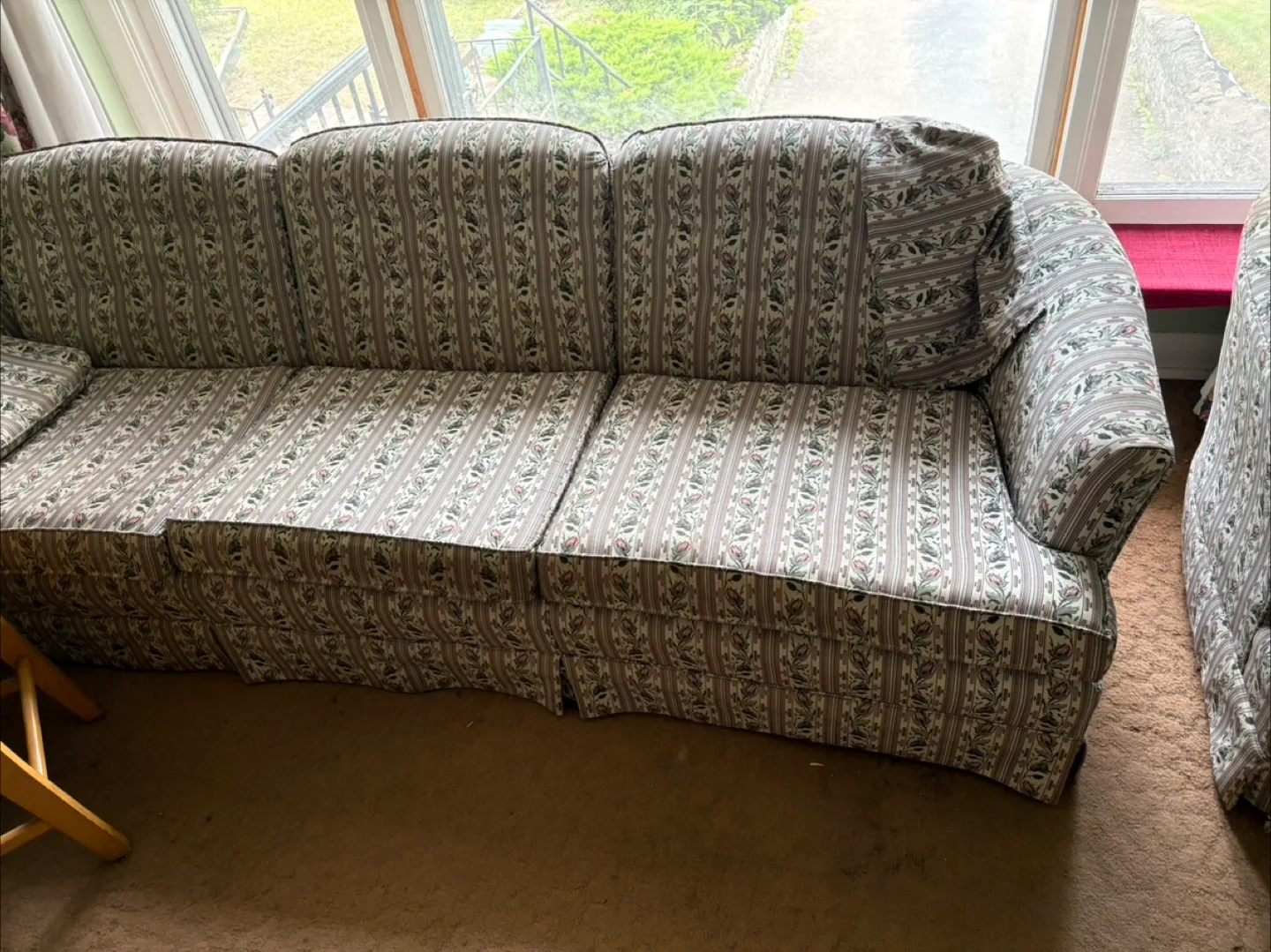 Floral Patterned Sofa - (Matching armchair) thumbnail