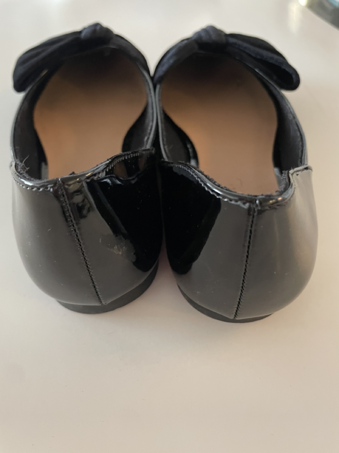 American Eagle Black Patent Ballet Flats - Size 8 - photo 3