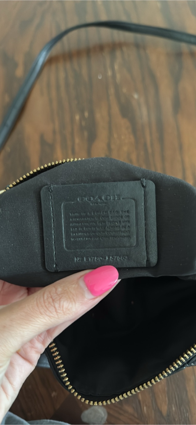 Coach Black Leather Crossbody Bag L1780-57565 - photo 2