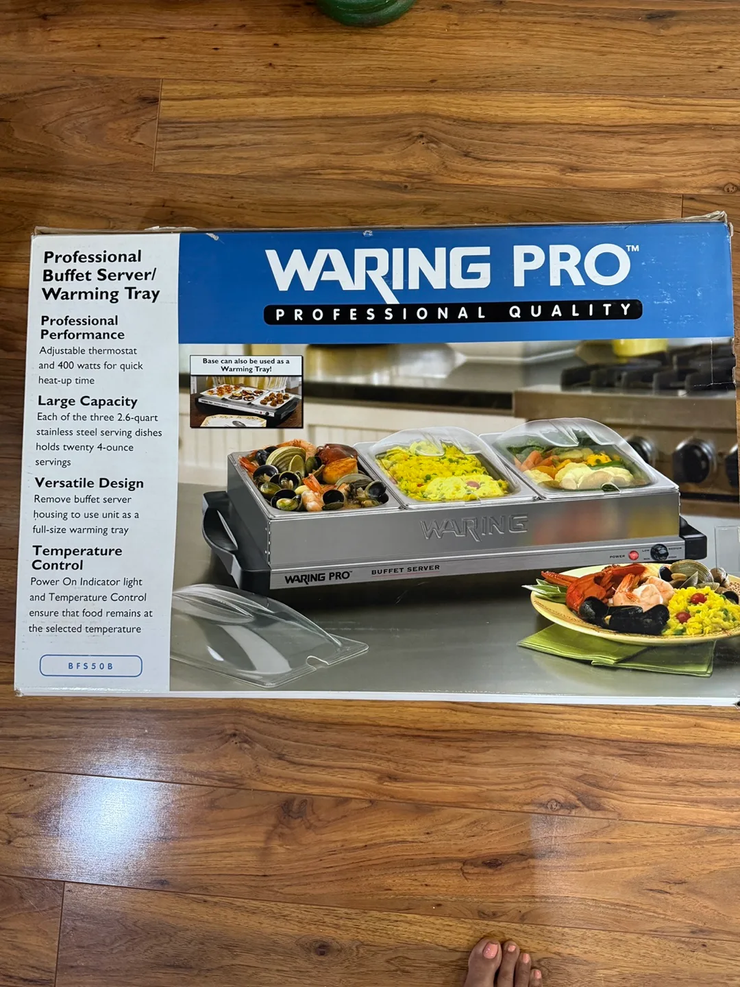 Waring Pro Buffet Server/Warming Tray thumbnail