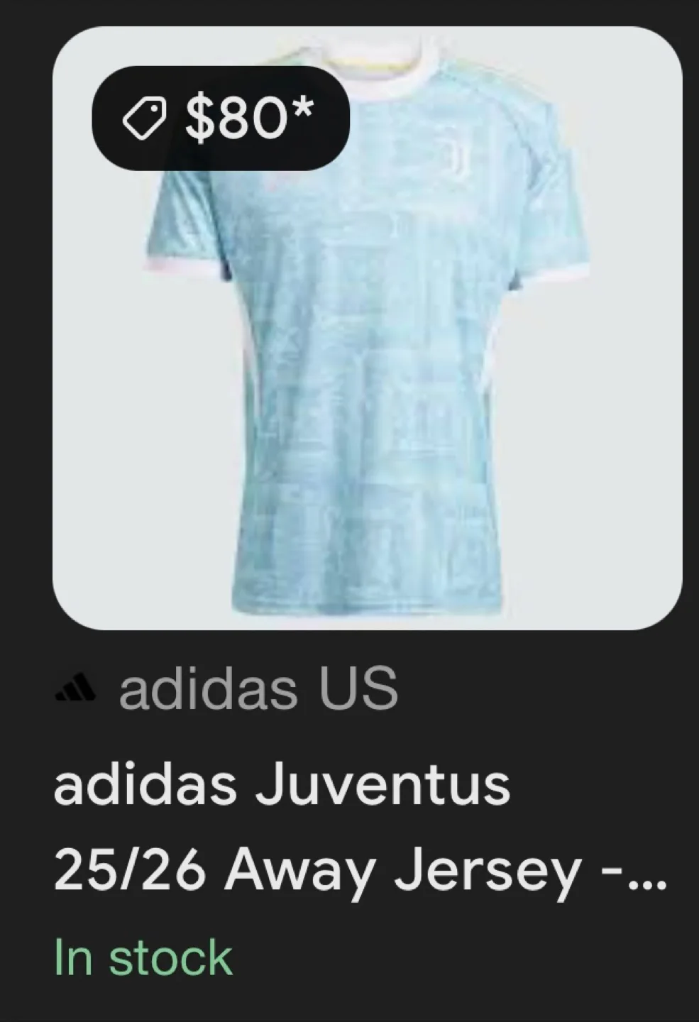 Adidas Juventus 25/26 Away Jersey - M image indicator(2)