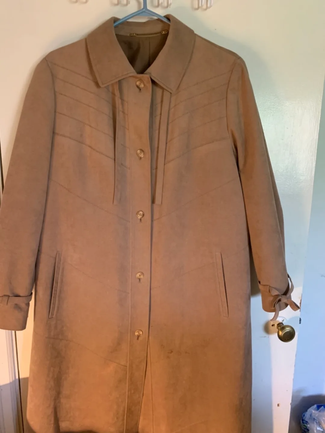 Ralph Montenero Tan Trench Coat thumbnail