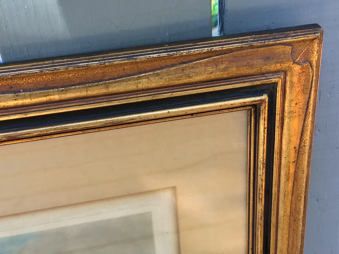 ⭐️Beautiful antique 1914 mezzotint print of an original painting image indicator(3)