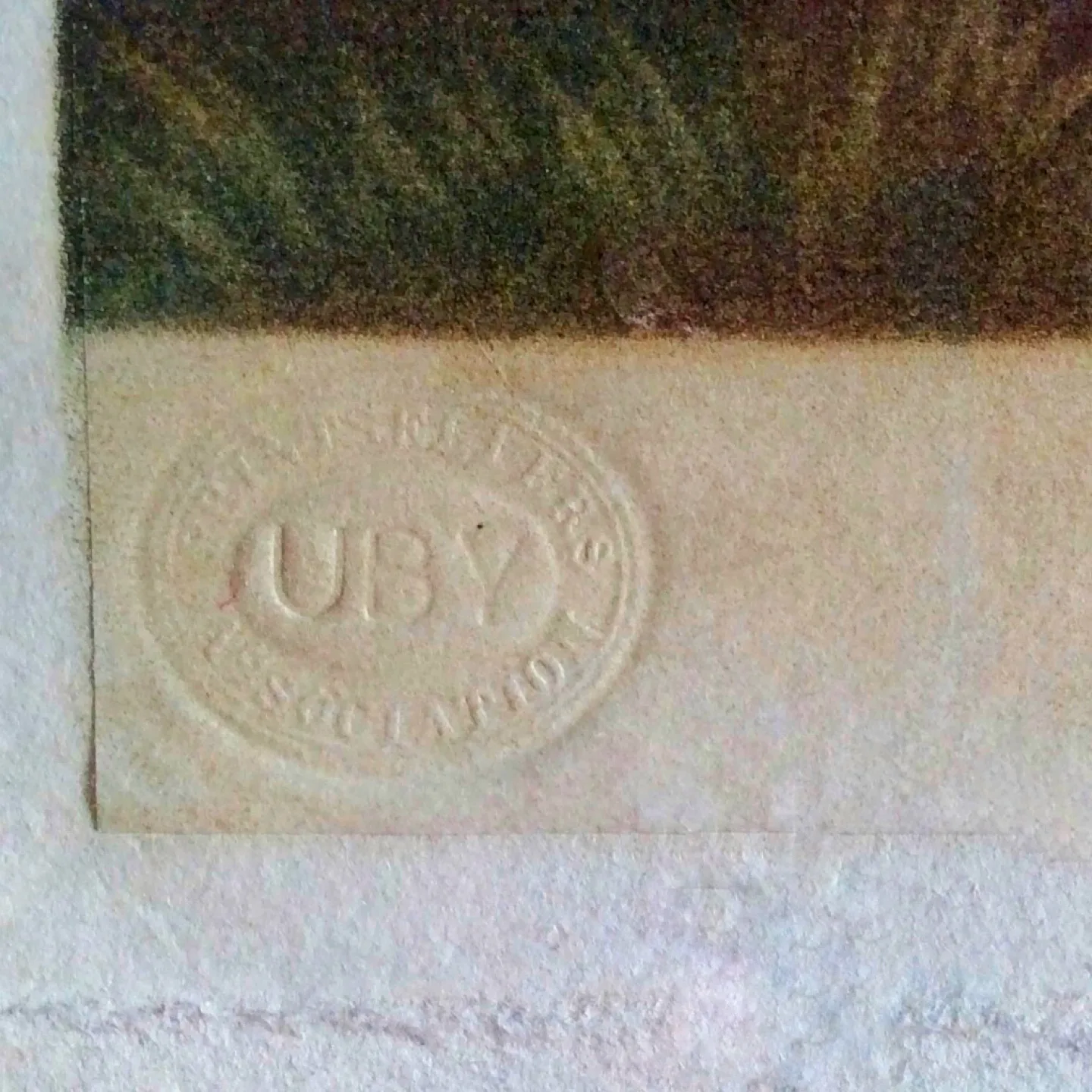 ⭐️Beautiful antique 1914 mezzotint print of an original painting image indicator(9)