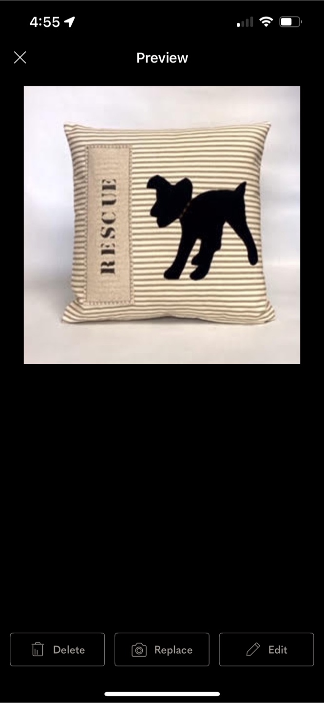 Hand crafted pillow - photo 2