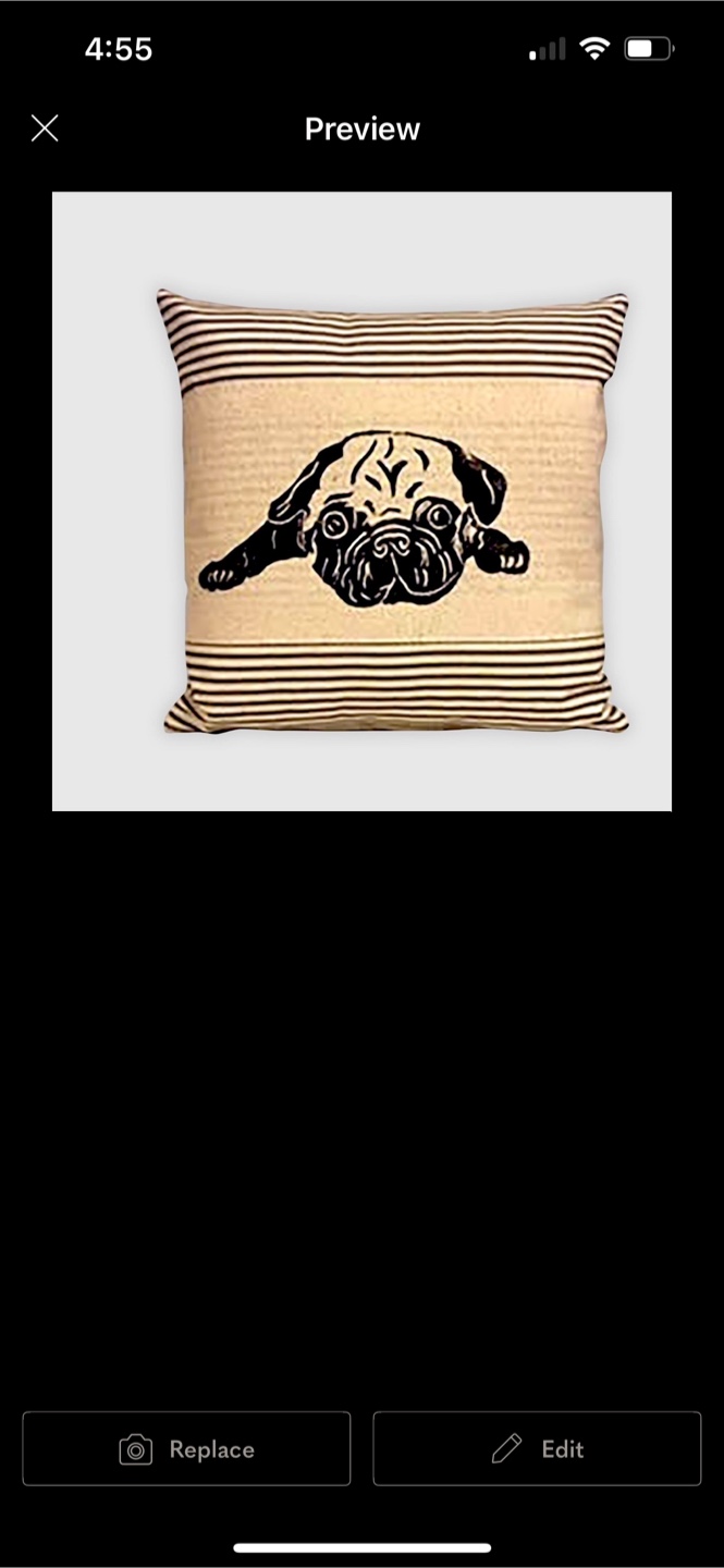 Hand crafted pillow - photo 3