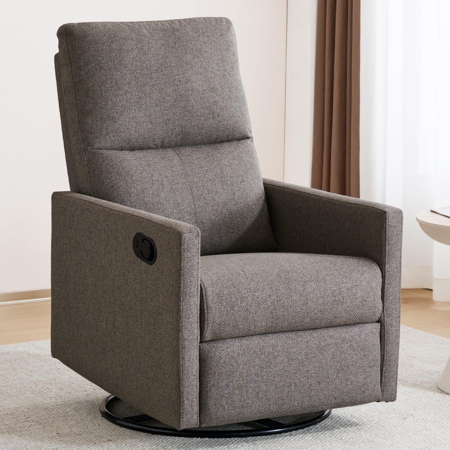 Ketaiyou Swivel Rocking Recliner Chair for Adults