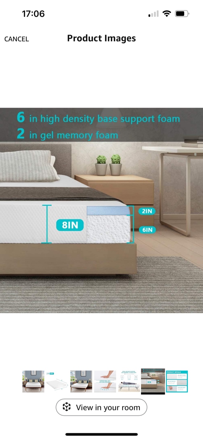 Queen Size Mattress - 8 inch - photo 2