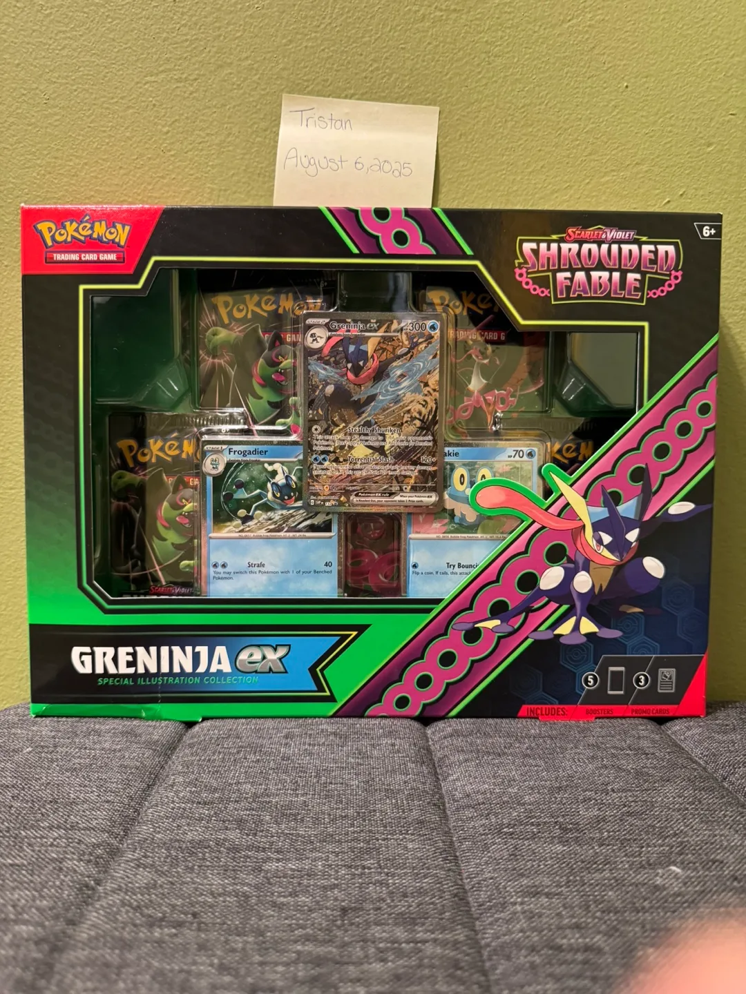 New Pokémon TCG Greninja ex Special Illustration Collection thumbnail