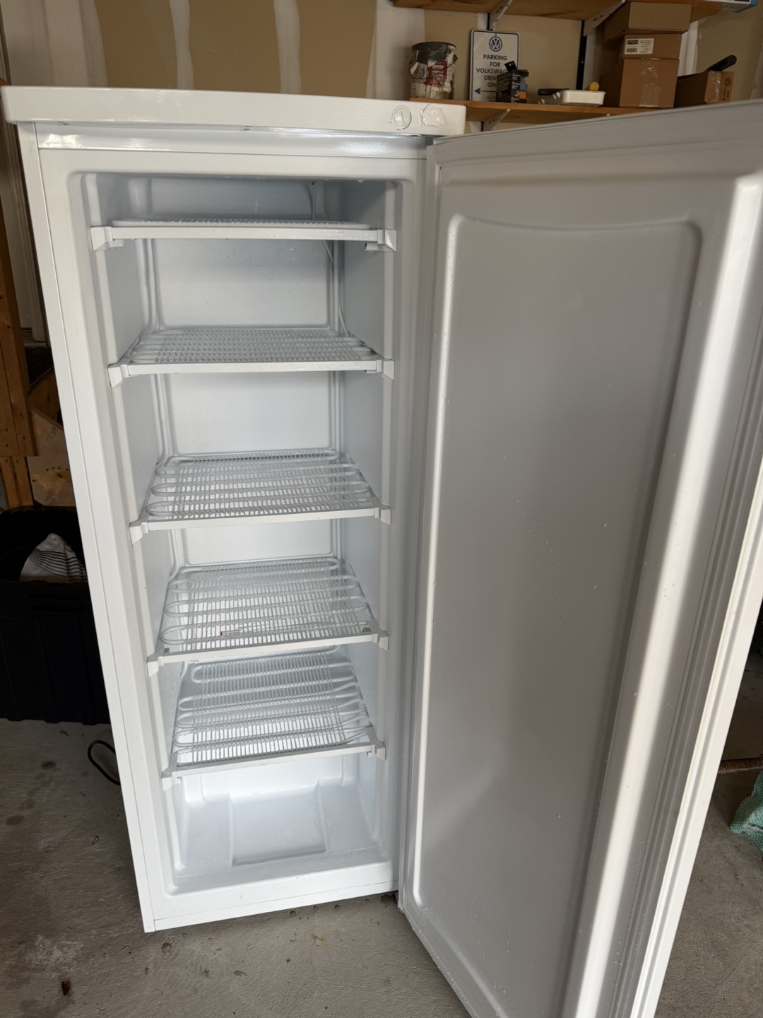 Insignia 5.8 Cu.ft. Upright Freezer new condition - photo 2