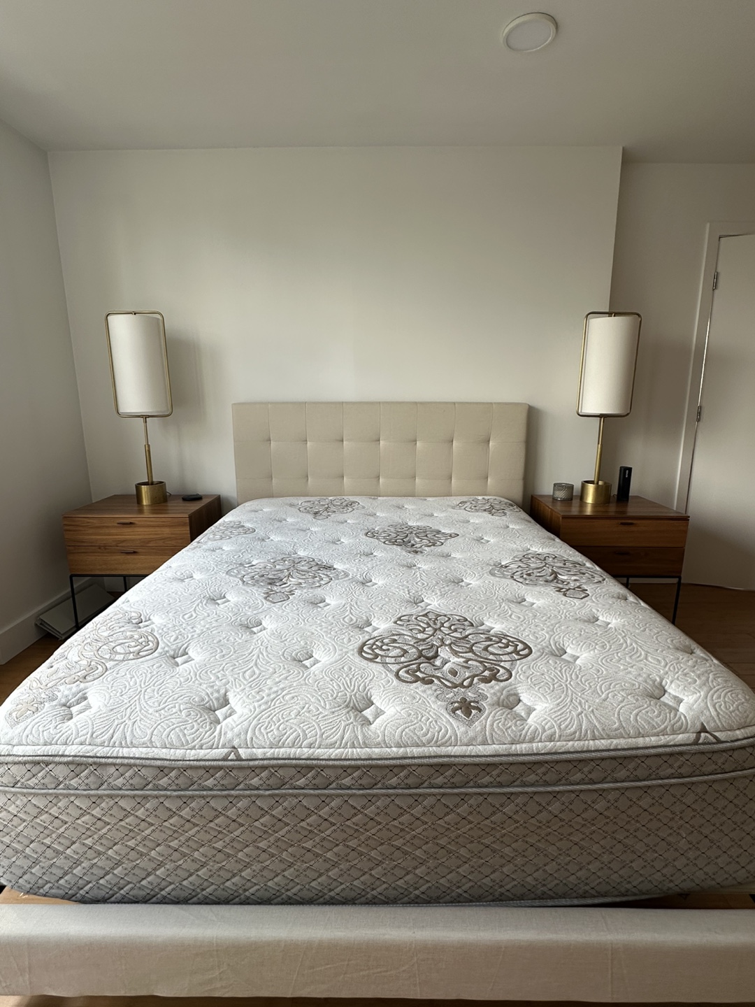 Queen Size bed frame and mattress for sale
