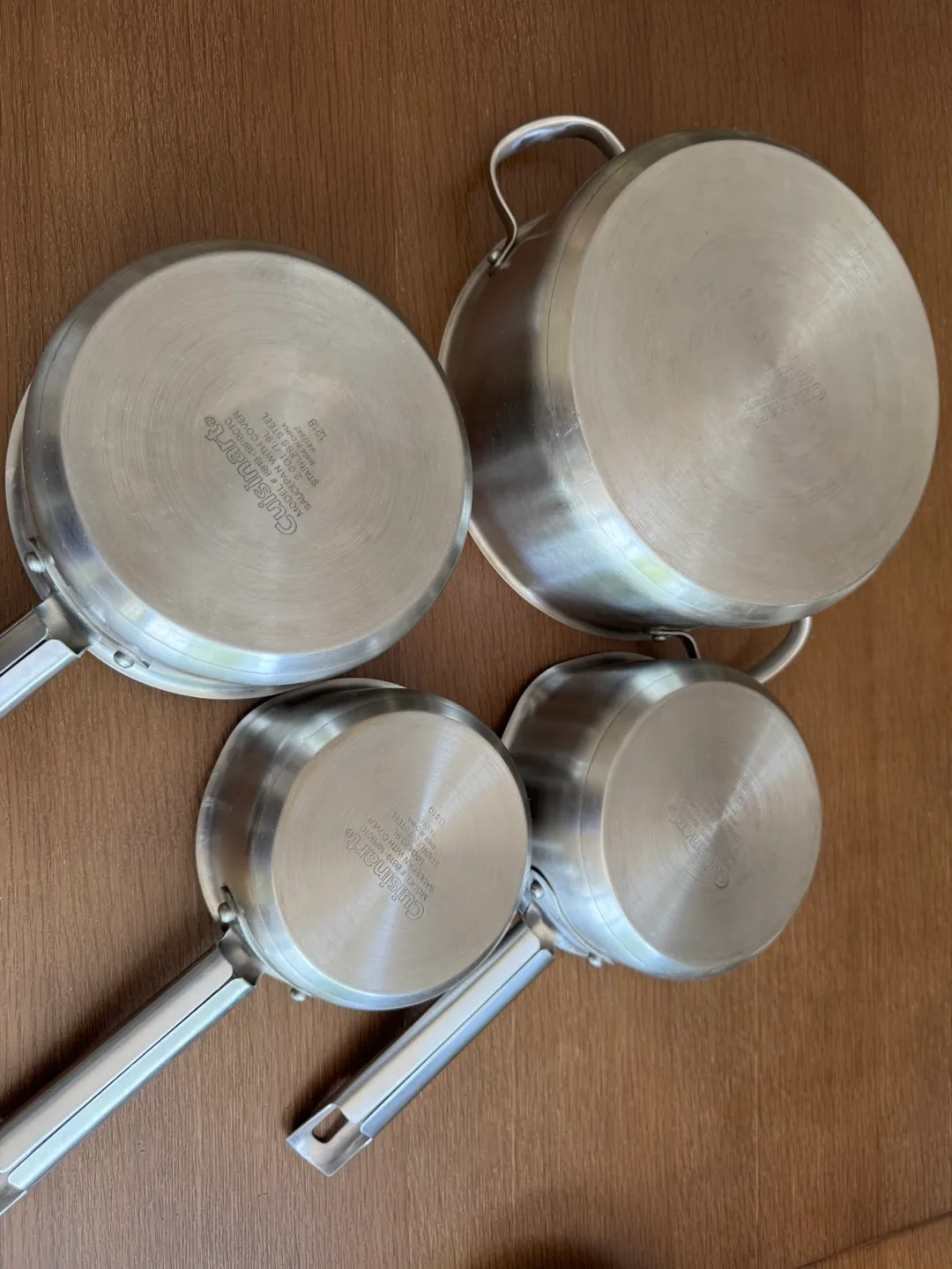 Cuisinart 10-Piece Stainless Steel Cookware – Like New! image indicator(4)