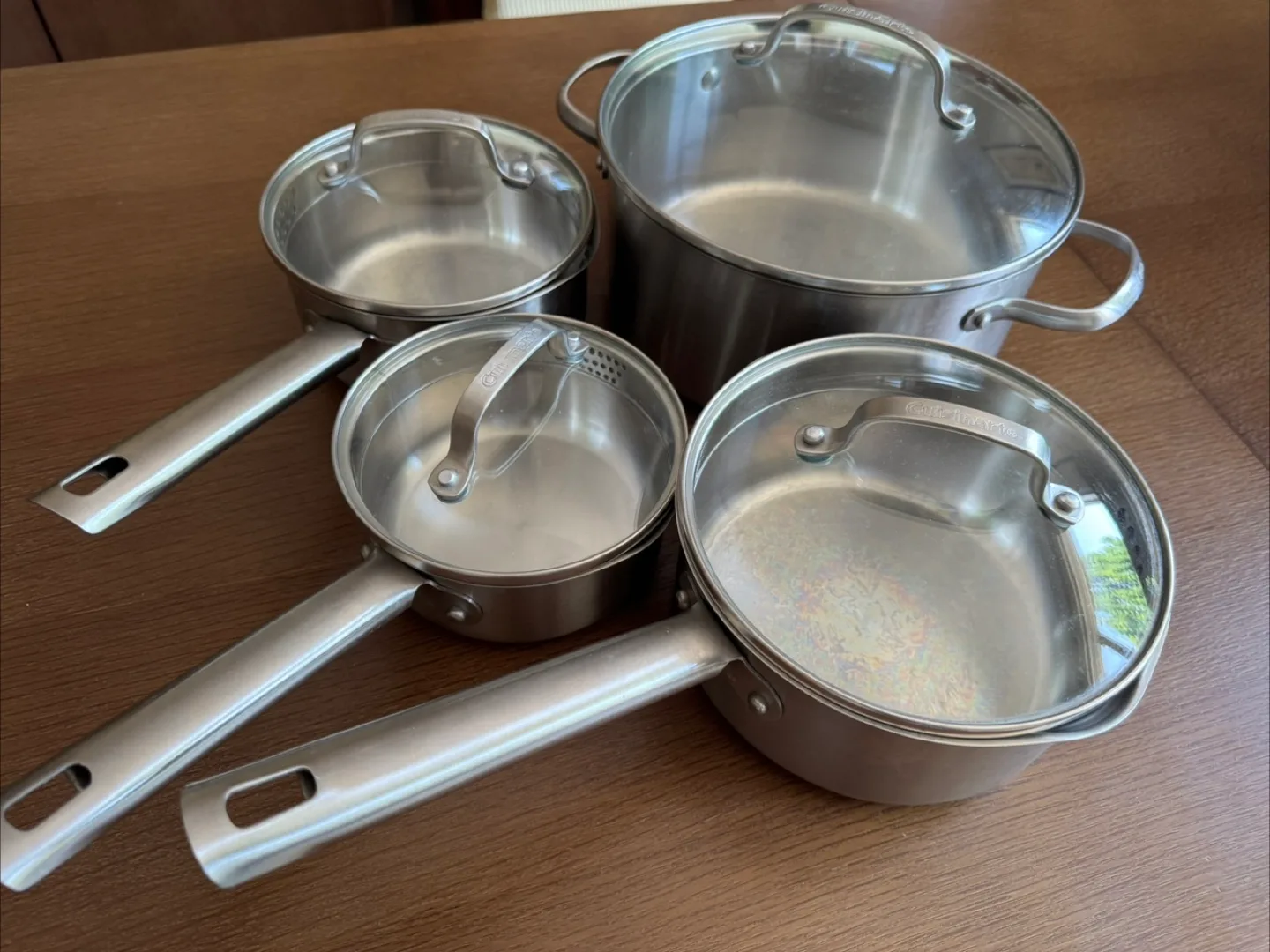 Cuisinart 10-Piece Stainless Steel Cookware – Like New! thumbnail