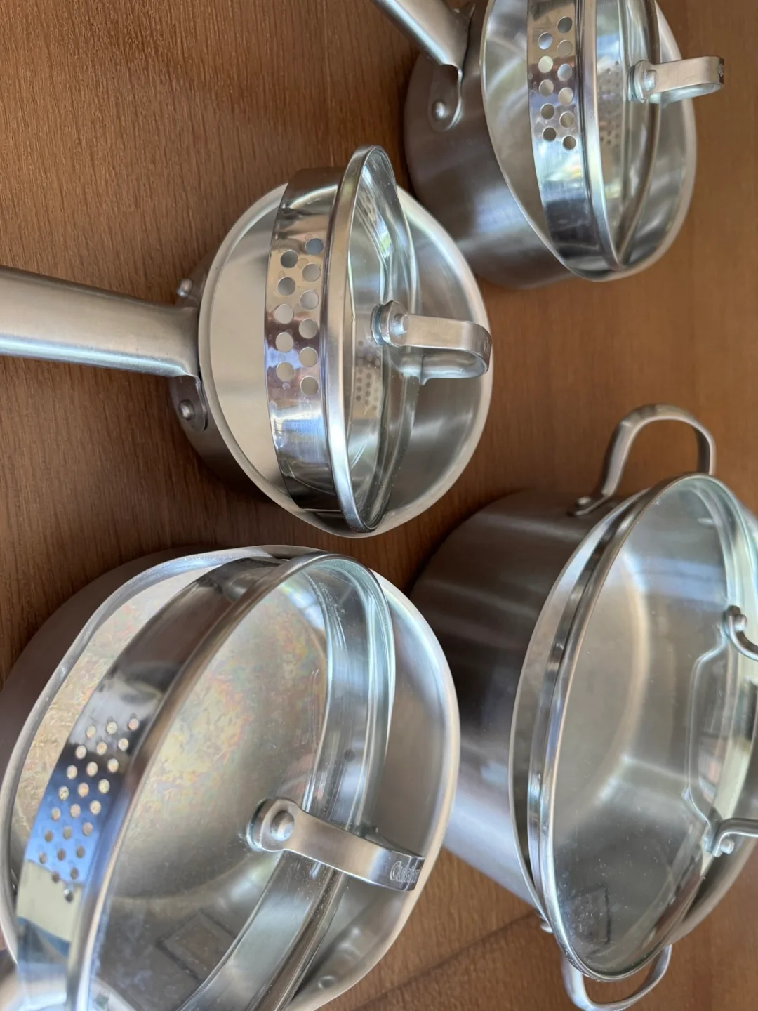 Cuisinart 10-Piece Stainless Steel Cookware – Like New! image indicator(2)