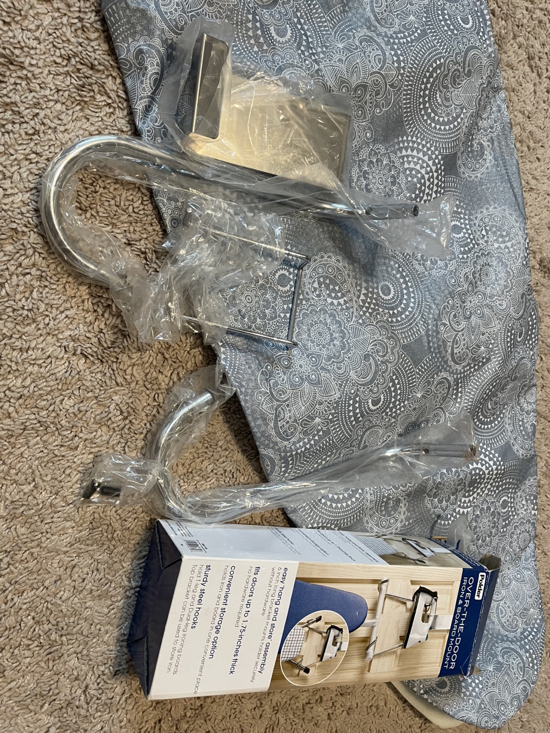 Polder Over-the-Door Iron Cover & Board Mount - New! - photo 2